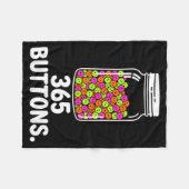 365 knoppen pot meme rebranding doel bijhouden  fleece deken (Voorkant (Horizontaal))