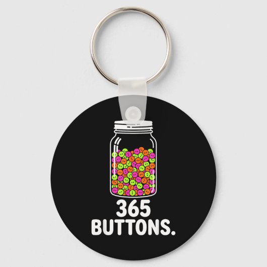 365 knoppen pot meme rebranding doel bijhouden  sleutelhanger (Voorkant)