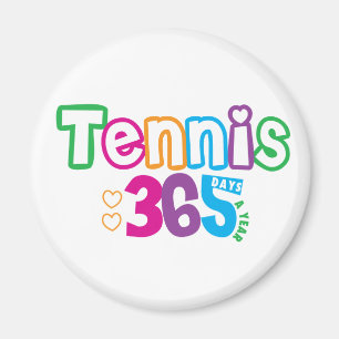 365 Tennis Magneet