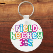 365 Veldhockey Sleutelhanger (Voorkant)