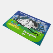 367 BHS Grote ontwerpreflectie Deurmat (Schuin)