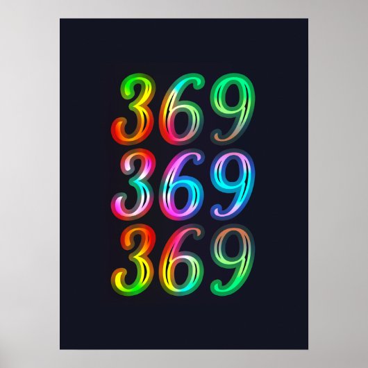 369 cijfers poster (Voorkant)