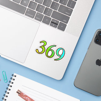 369 Engelnummer Verlichting Sticker