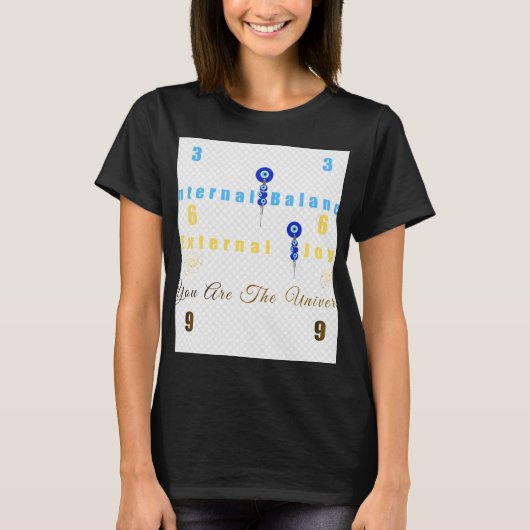 "369: Interne Balans, Externe Vreugde, Jij Bent De T-shirt (Voorkant)