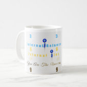 "369: Interne balans, externe vreugde, jij bent he Koffiemok (Voorkant links)