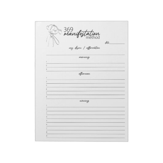 369 Manifestatiemethode, Aantrekkingsrecht Notitieblok (Linkerzijde)