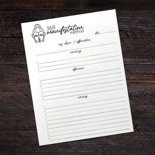 369 Manifestatiemethode, Aantrekkingsrecht Notitieblok