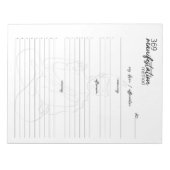 369 Manifestatiemethode, Aantrekkingsrecht Notitieblok (Voorkant)