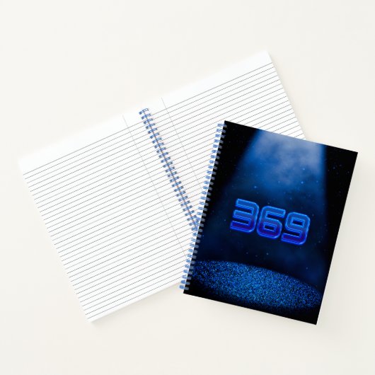 369 numerology angel numbers journal notebook notitieboek (Binnen)