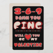 369 Ying Yang Twins Valentijnsdagkaart Feestdagenkaart (Voorkant / Achterkant)