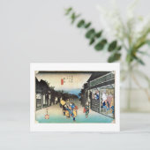 36. 御 宿, 広 重 BRIEFKAART (Staand voorkant)