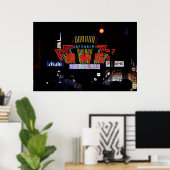 36×24 Dotonbori Nights Osaka Japan Foto Afdruk Poster (Thuiskantoor)