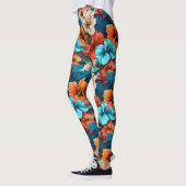 #36 Bloemen patroon Leggings (Links)