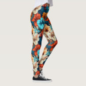 #36 Bloemen patroon Leggings (Rechts)