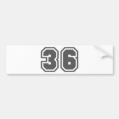 36 BUMPERSTICKER (Voorkant)