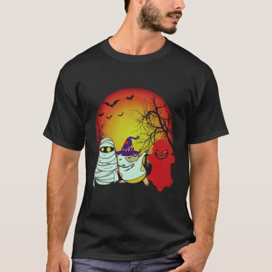 36 Cavia Halloween Pompoen T-shirt (Voorkant)