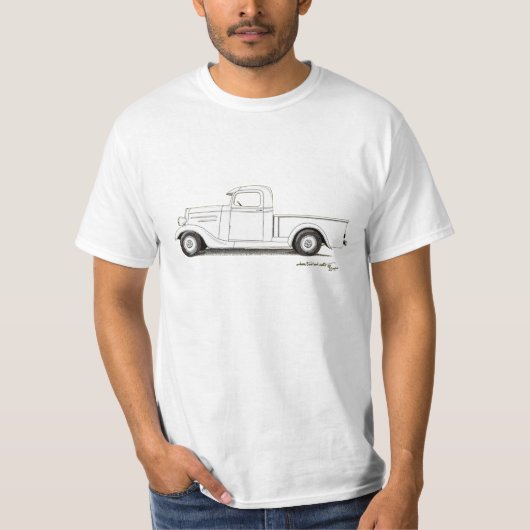 "36 Chevy Truck T-shirt (Voorkant)