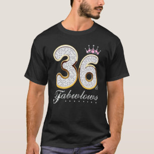 36 en 36 jaar oud 36 jaar oud diamant C T-shirt