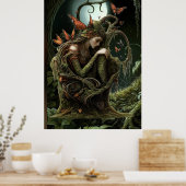 *~* 36 FD3 Earth Keeper Guardian Surreal Poster (Keuken)