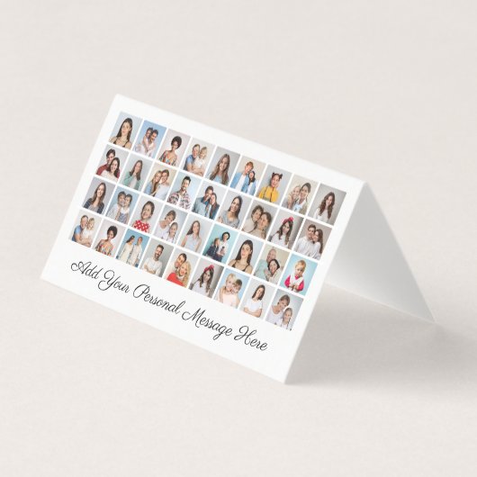 36 Foto Collage Voeg uw wensenpakket met kaarten t (Voorkant)