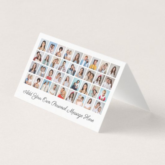 36 Foto Collage Voeg uw wensenpakket met kaarten t (Voorkant)