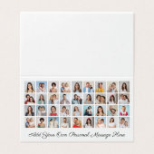 36 Foto Collage Voeg uw wensenpakket met kaarten t (Buitenkant ongevouwen)