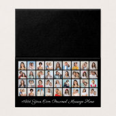 36 Foto Collage Voeg uw wensenpakket met kaarten t (Buitenkant ongevouwen)