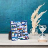 36 Foto Raster Collage Donkerblauw Fotoplaat (Insitu)