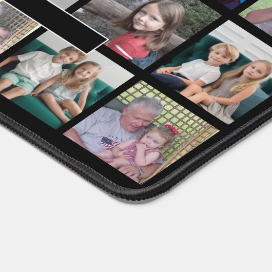 36 Fotocollage - 4 rijen 9 kolommen - zwart Bureaumat (Hoek)