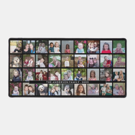 36 Fotocollage - 4 rijen 9 kolommen - zwart Bureaumat (Voorkant)