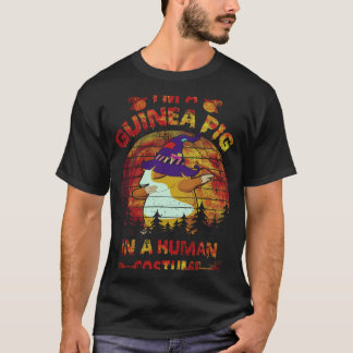 36 Halloween-kostuum voor mensen in cavia-uitvoeri T-shirt