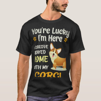 36 Ik had thuis kunnen blijven met Corgi T-shirt