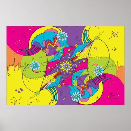 36-inch x24-inch CHI Energy Portal Print (Voorkant)