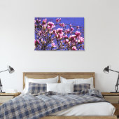 36-inch x24-inch roze magnolia canvas afdruk (Insitu (Slaapkamer))