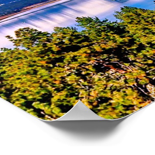 36-INCH X 12-INCH BEAUTIELAK TAHOE-POSTER (MATTE) POSTER (Hoek)