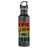 36 jaar oude Bday Epic Legend 36e verjaardag cadea Waterfles (Voorkant)
