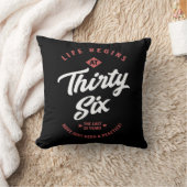 36 jaar oude bruistocht kussen (Deken)