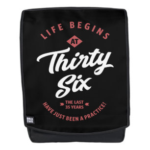 36 jaar oude bruistocht rugtassen