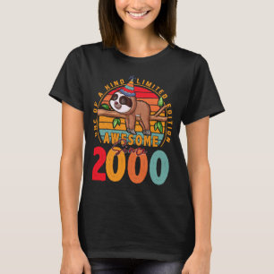 36 Jaar Oude Luiaard Vintage 1990 Limited Edition T-shirt