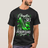 36 jaar oude St Patrick's Day Let the Shenanigans T-shirt (Voorkant)