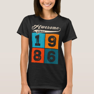36-jarige Mannen Vrouwen op geboortedag Geweldige  T-shirt