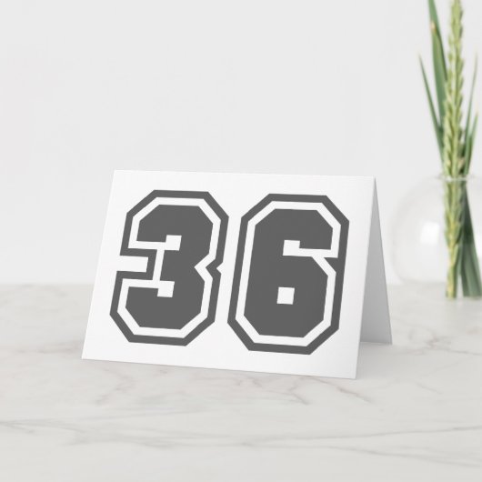 36 KAART (Voorkant)