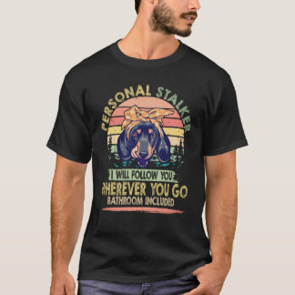 36 Persoonlijke Stalker Ik Zal Je Volgen vintage - T-shirt