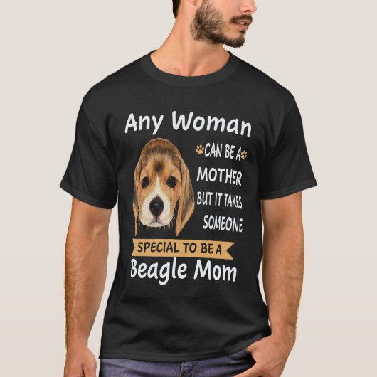 36 Special Om Een Beagle Moeder Te Zijn Beagle T-shirt (Voorkant)