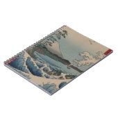 36 Uitzicht van de berg Fuji 富 十 六 景, Hiroshige Notitieboek (Linkerzijde)