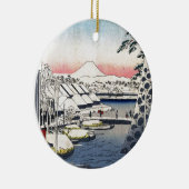 36 Uitzicht van de berg Fuji Keramisch Ornament (Rechts)