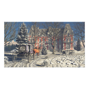 36 "x24" papier poster w' "Christmas Gathering" af