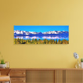 36 X 12 BEAUTIFUELE LAK DEZE GEWRAPPEERDE KANVAS-A CANVAS AFDRUK (Insitu (Woonkamer))