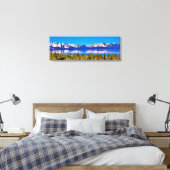 36 X 12 BEAUTIFUELE LAK DEZE GEWRAPPEERDE KANVAS-A CANVAS AFDRUK (Insitu (Slaapkamer))