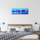 36 X 12-INCH GORGEEUS LAKE MET GEWIKKELDE ANVAS-AF CANVAS AFDRUK (Insitu (Slaapkamer))